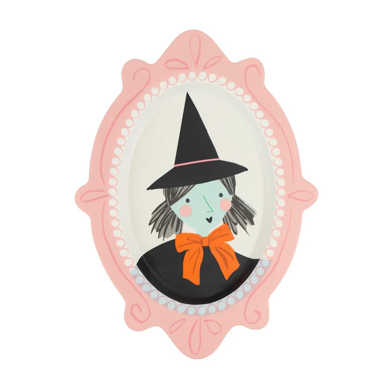 Piatti Riutilizzabili Halloween Portrait – Set 4