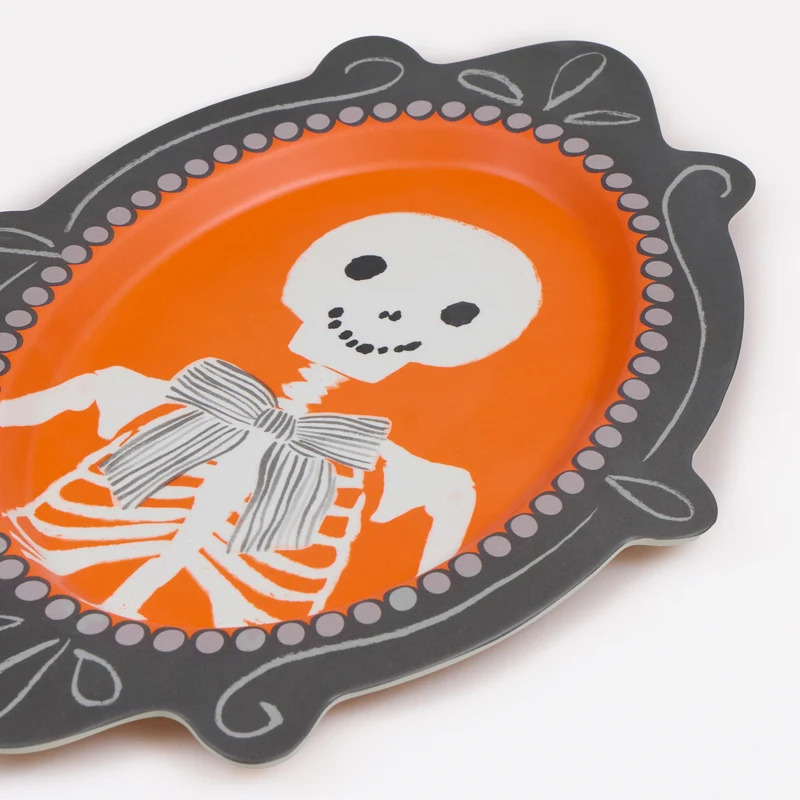 Piatti Riutilizzabili Halloween Portrait – Set 4