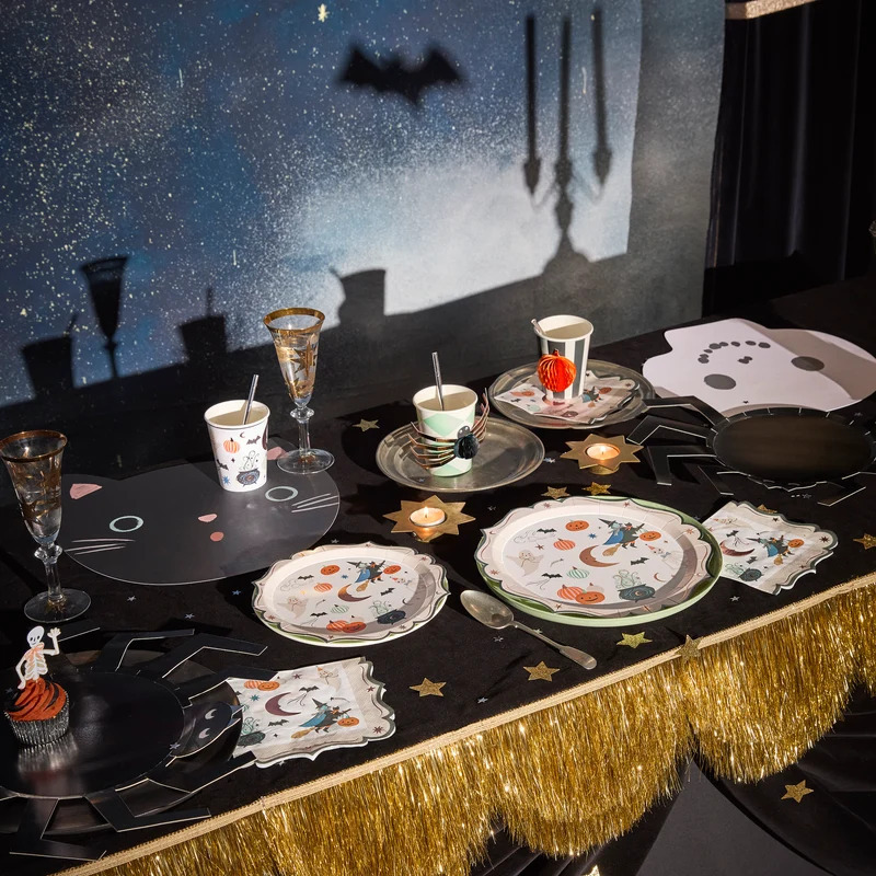 Piatti Halloween Ornate Edge