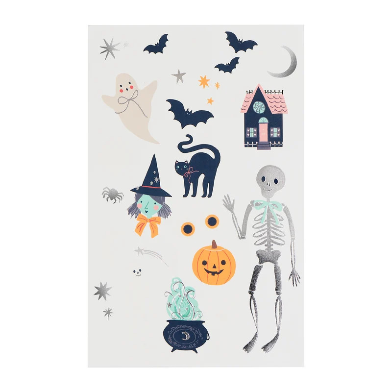 Tatuaggi Temporanei Halloween Icons