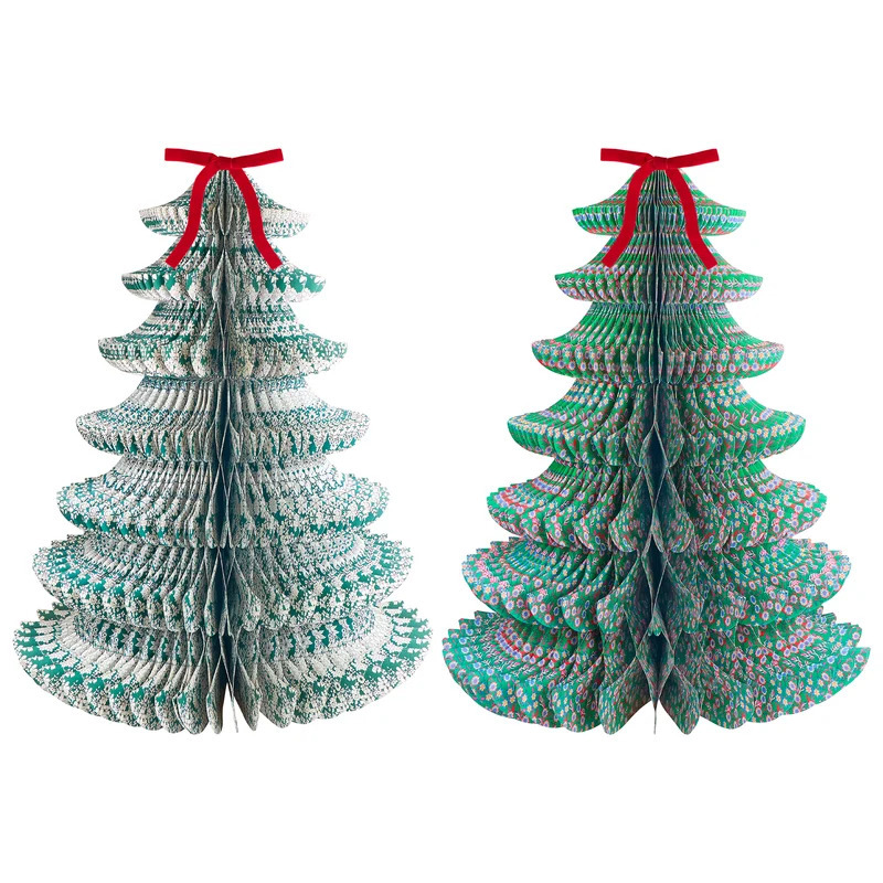 Set 2 Alberi Giganti in Carta a Nido d’Ape Liberty
