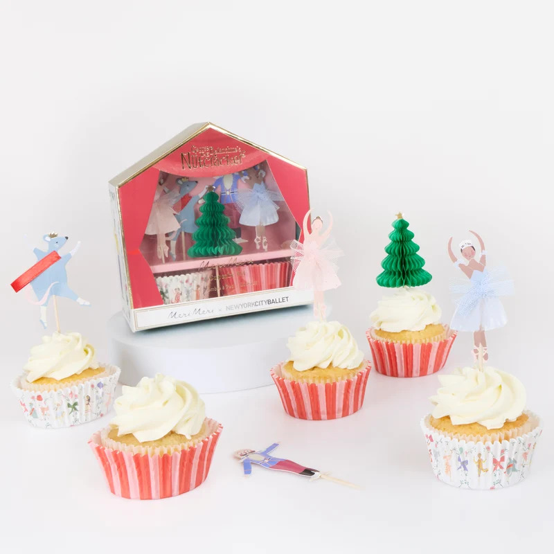 Kit Decorazioni per Cupcake Lo Schiaccianoci
