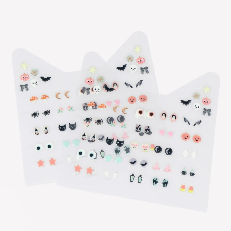 Orecchini Adesivi Halloween Icons