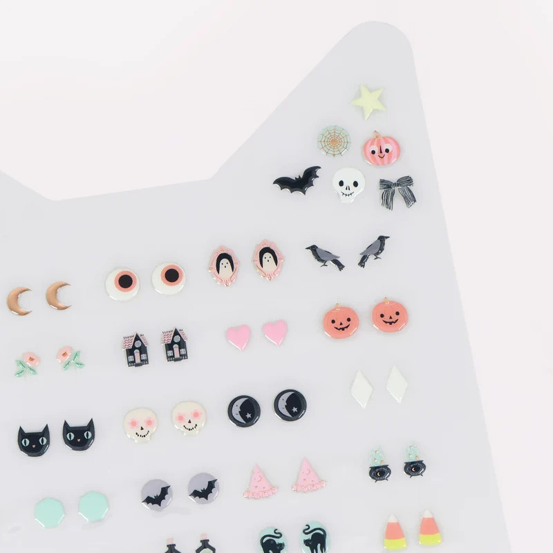 Orecchini Adesivi Halloween Icons