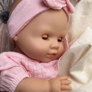 C Minikane 36001H002EMILIE 2 P.JPG Bambola Minikane Cuties – Emilie coton Fraise