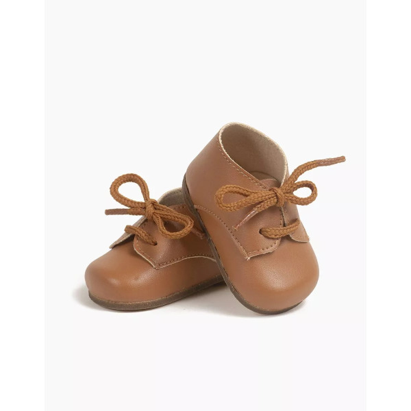 Bambinis – Scarpe Stringate Derbies Caramello
