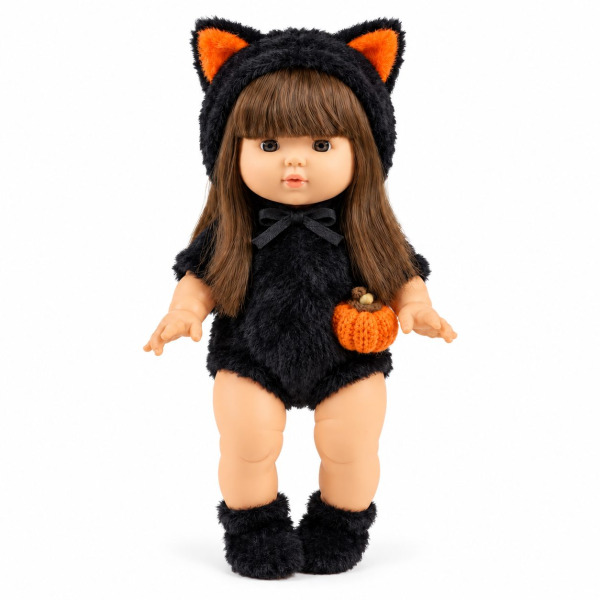 Bambola Cerise con costume Gatto Nero
