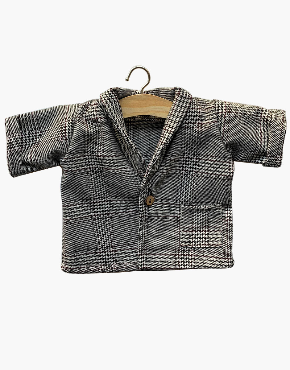 Blazer lungo Principe di Galles