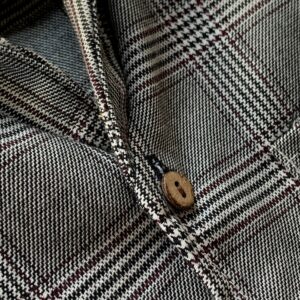 Blazer lungo Principe di Galles