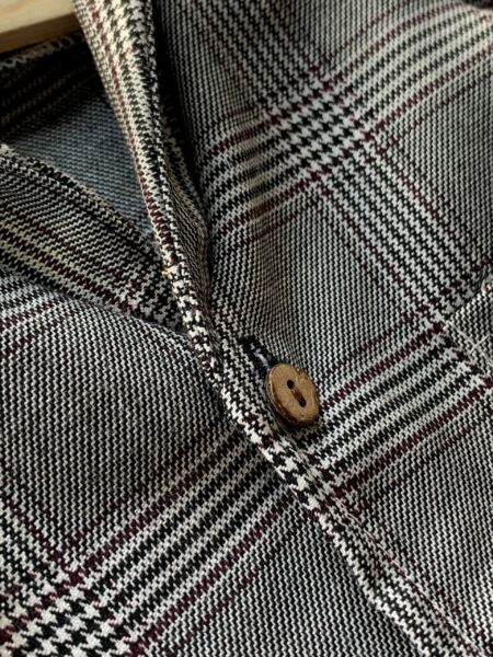 Blazer lungo Principe di Galles