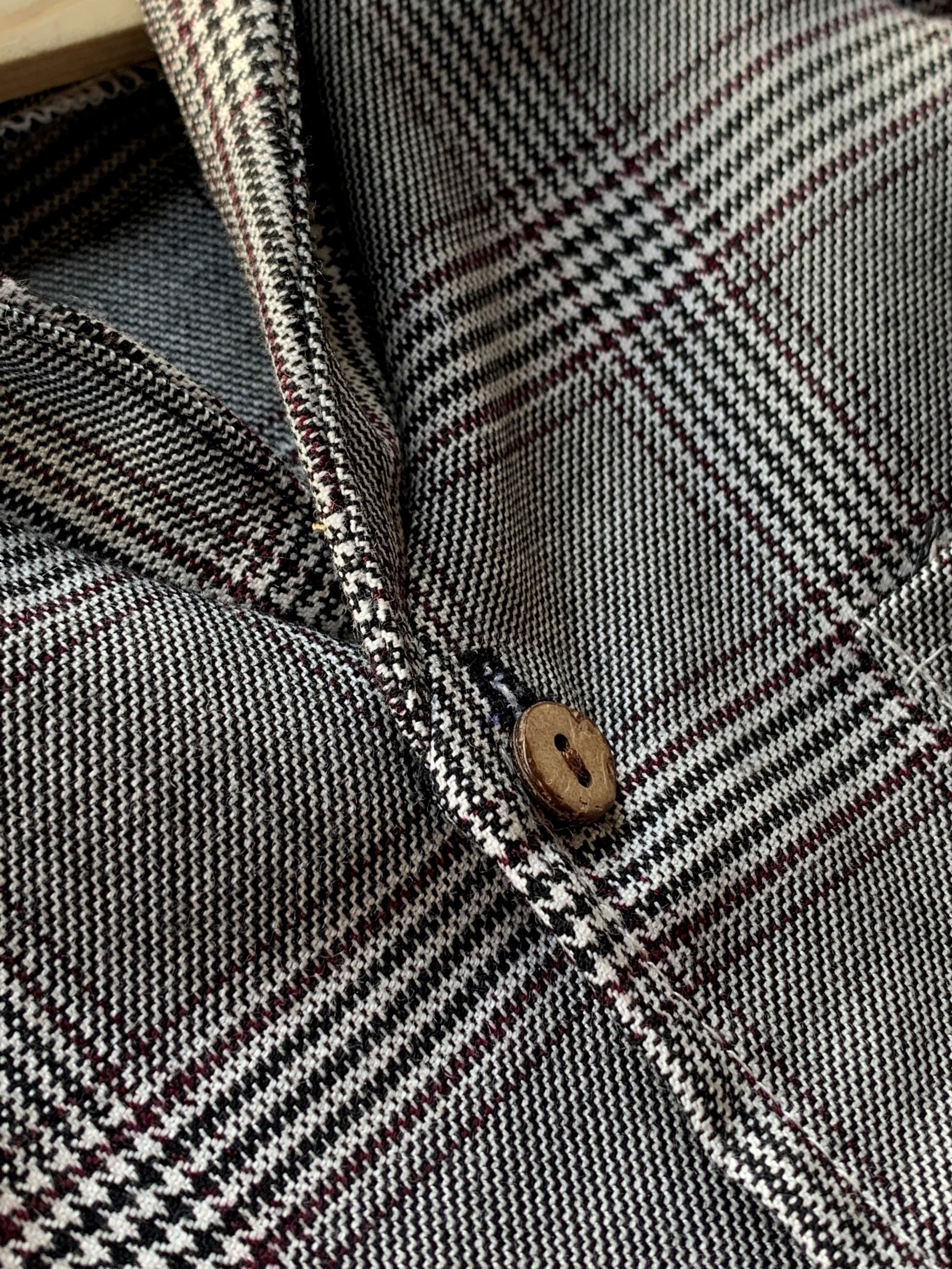 Blazer lungo Principe di Galles