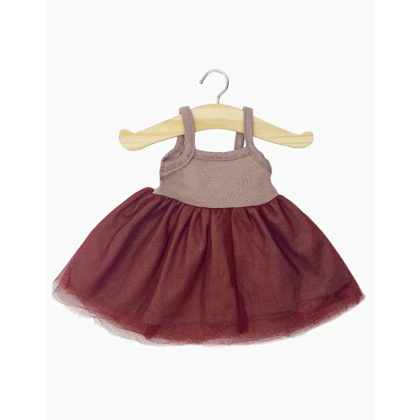 Abito Tutu Rossella bordeaux