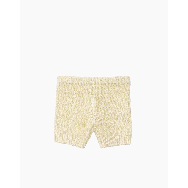 Shorts in tricot creme