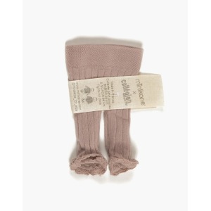 Collant con volants senza piedi Chloé vieux rose