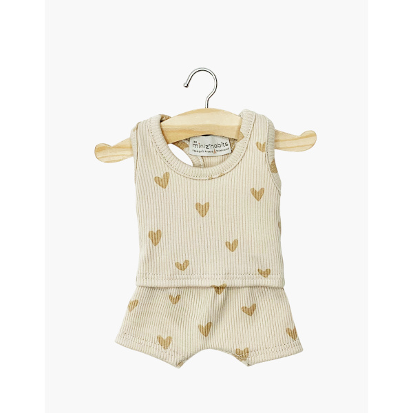 Completo Marcel stampe cuori