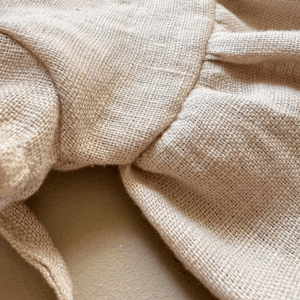 Abito Faustine in lino beige