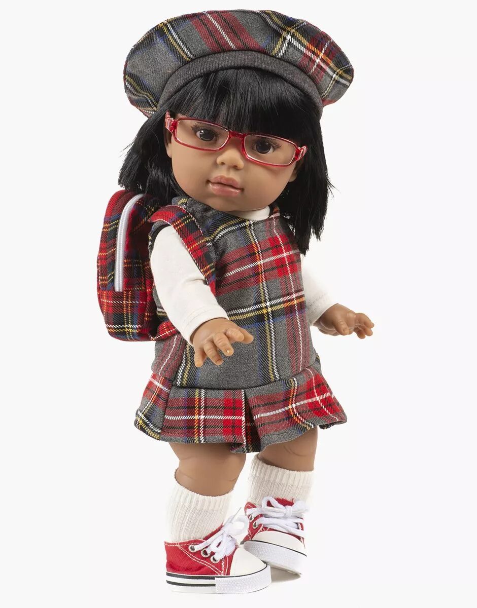 Abito Diana scozzese in tartan grigio