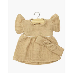 Abito Daisy con fascia cappuccio