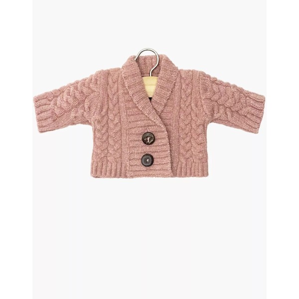 Cardigan in tricot per bambole
