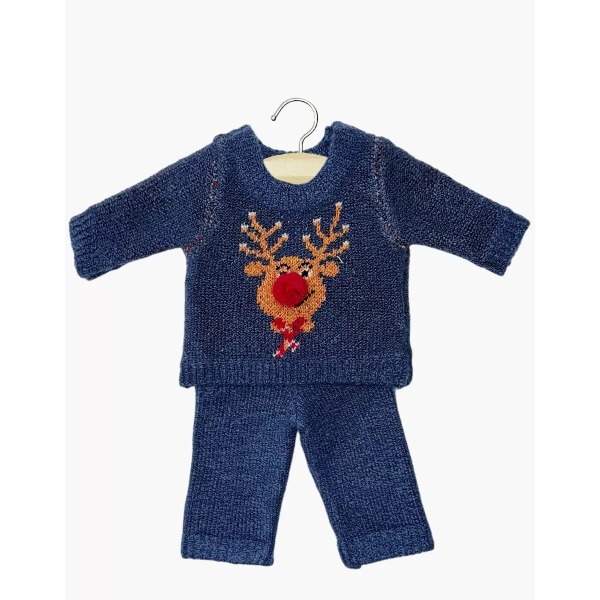 Completo maglione Renna con ghetta