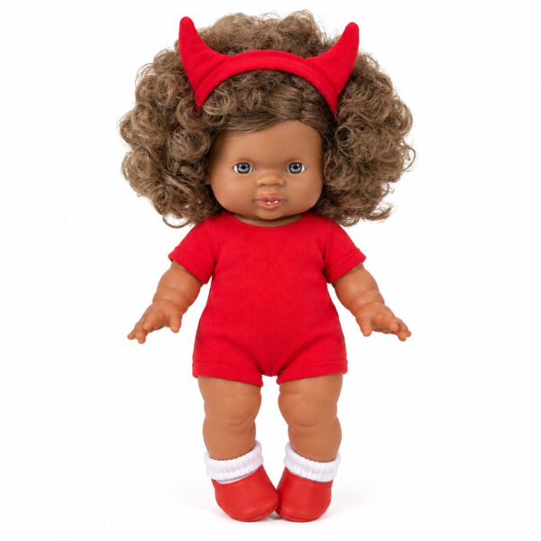Bambola Charlie con costume Diavoletto Rosso