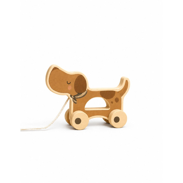 Animaletto in Legno con Ruote