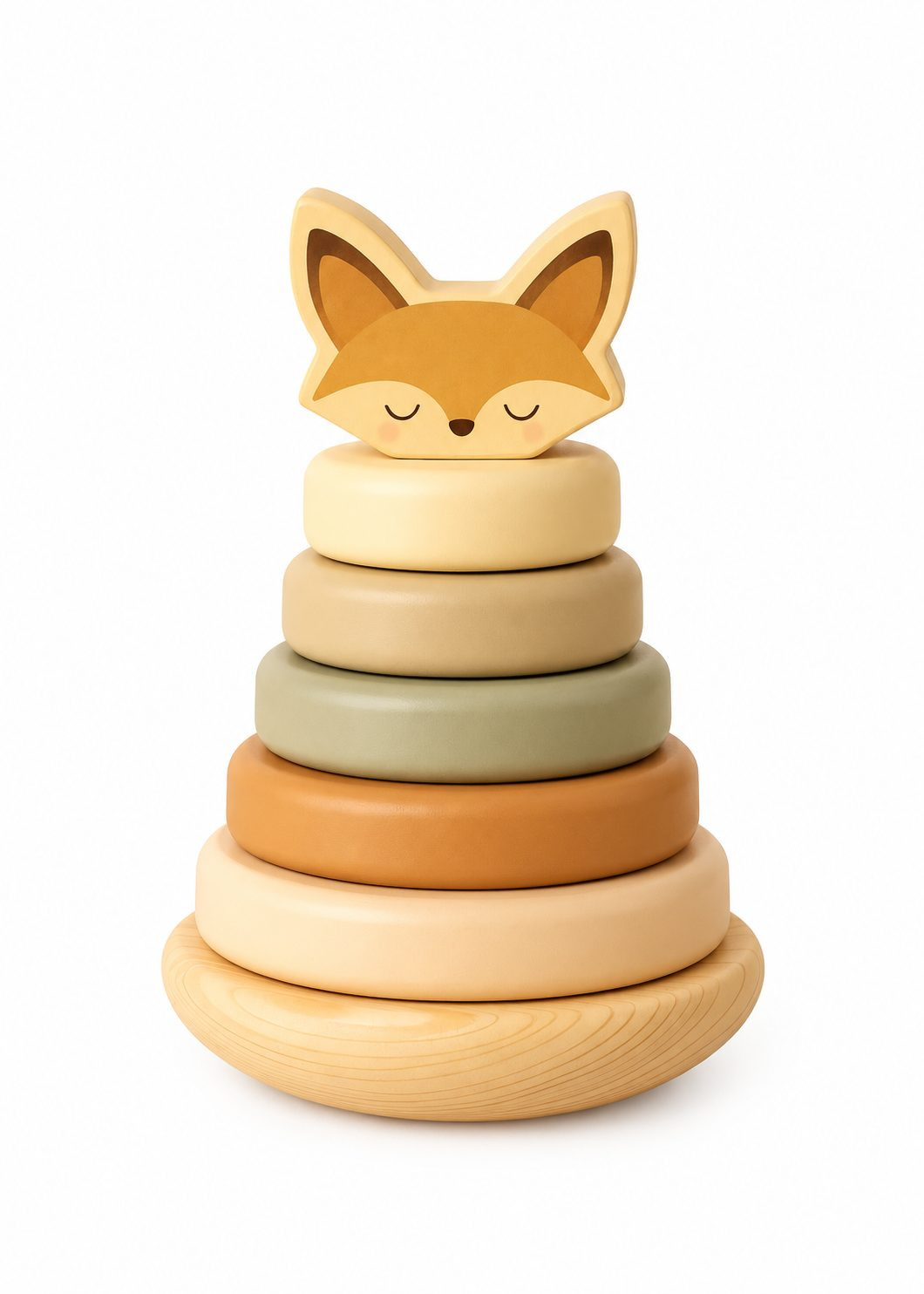 Stackaboo Volpe – Gioco Impilabile in Legno