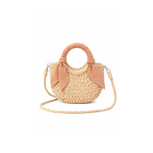 C---mrs ertha---1610BLUSH DOT.JPG Mini borsa in paglia