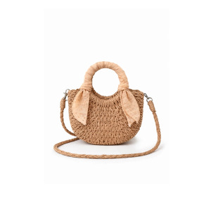 C---mrs ertha---1610NEUTRAL DOTS.JPG Mini borsa in paglia