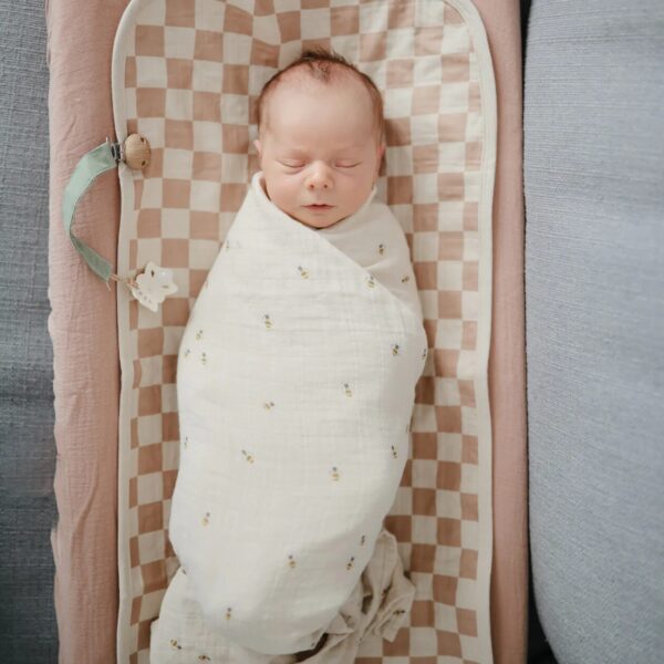 Swaddle in mussola di cotone organico