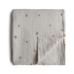 Swaddle in mussola di cotone organico