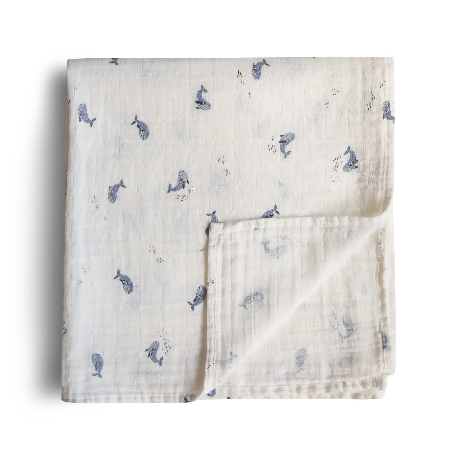 C---mushie---1852WHALES.JPG Swaddle in mussola di cotone organico