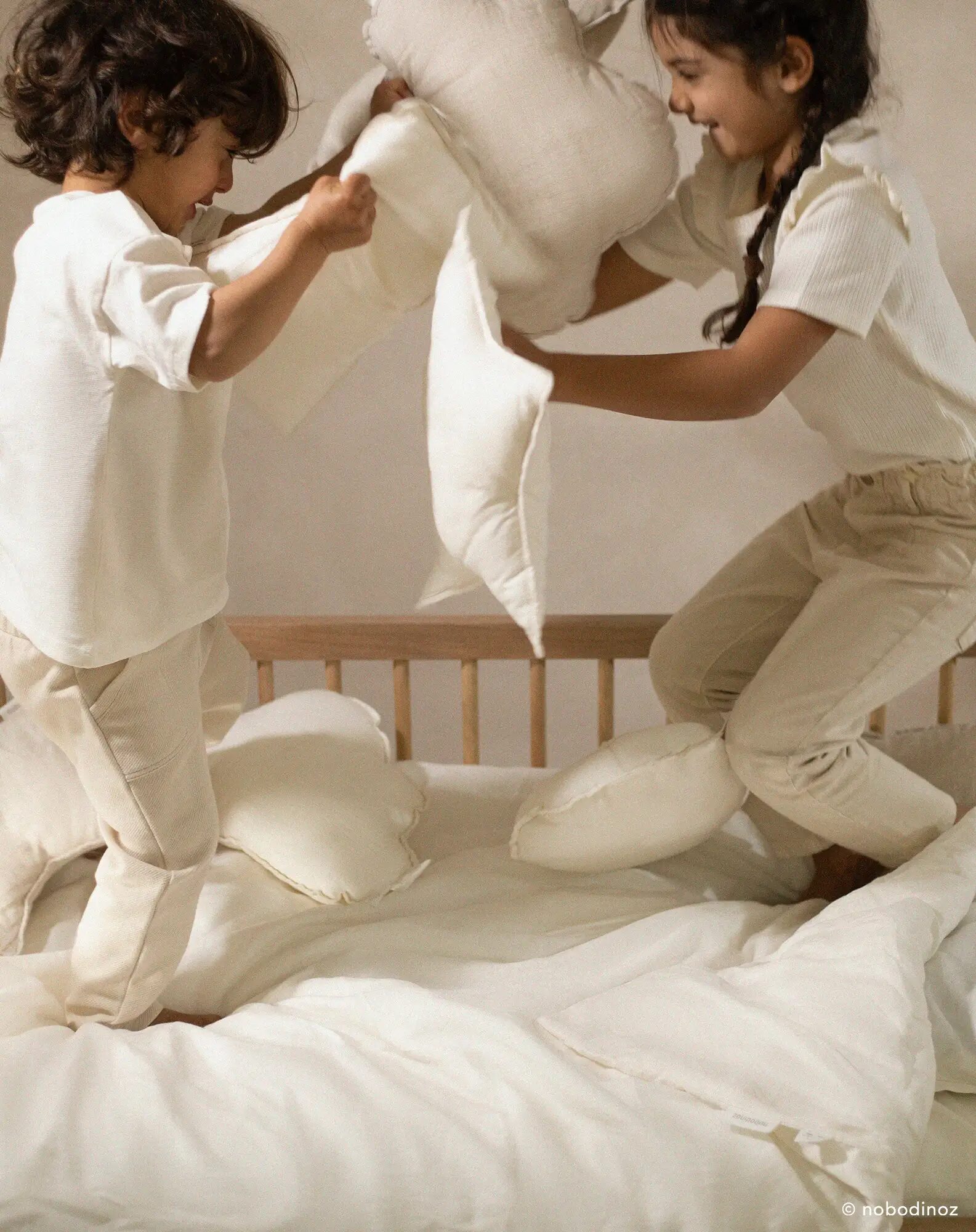 Cuscino nuvola in lino