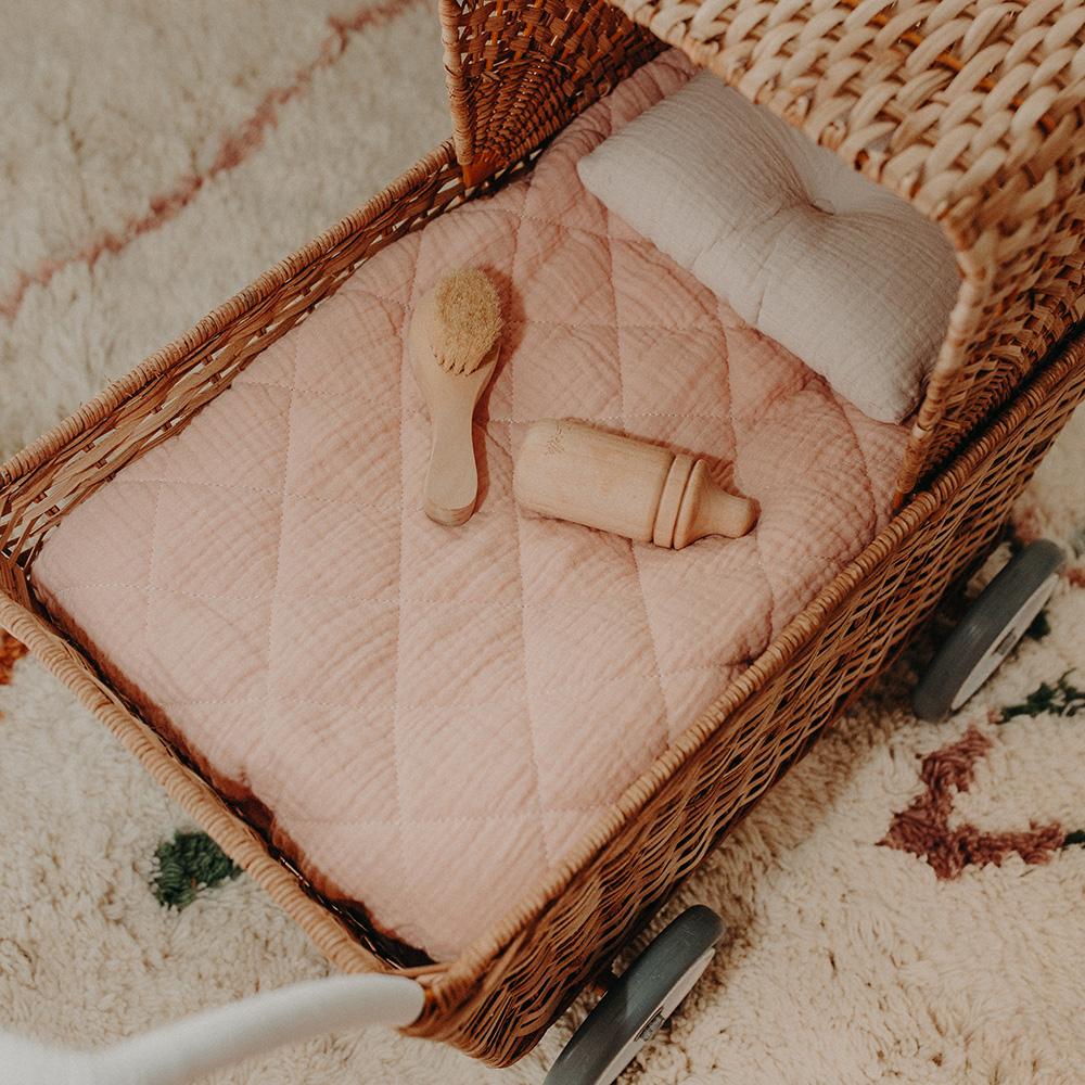 Set biancheria da letto per bambole