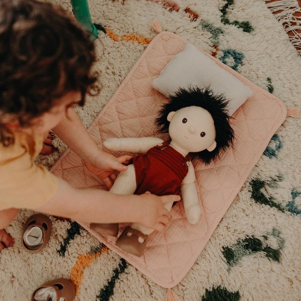 Set biancheria da letto per bambole