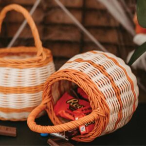 Cestino bacche in rattan