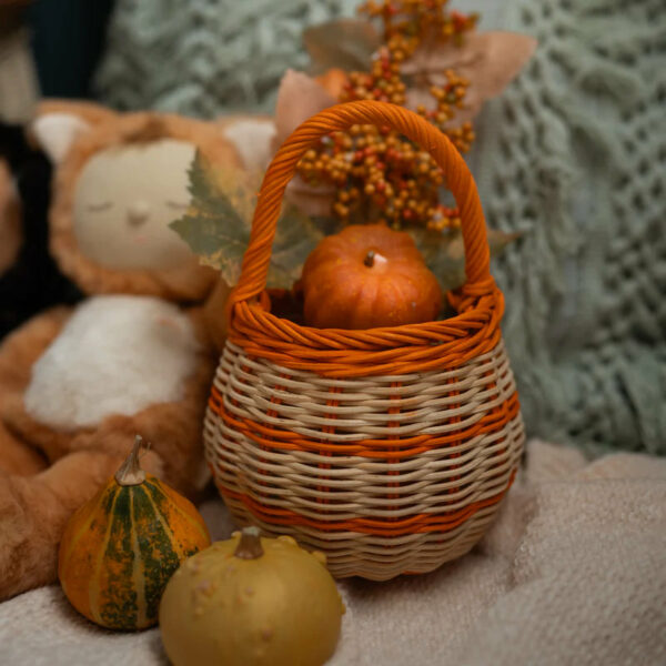 Cestino bacche in rattan