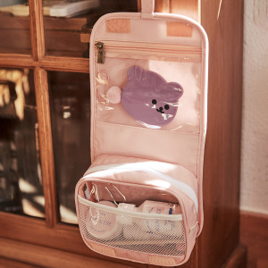 C---olli ella---YA WASH BAGPINK DAISIES_3_P.JPG See-Ya Wash Bag