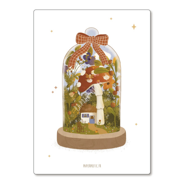 Cartolina di auguri “Campana incantata”