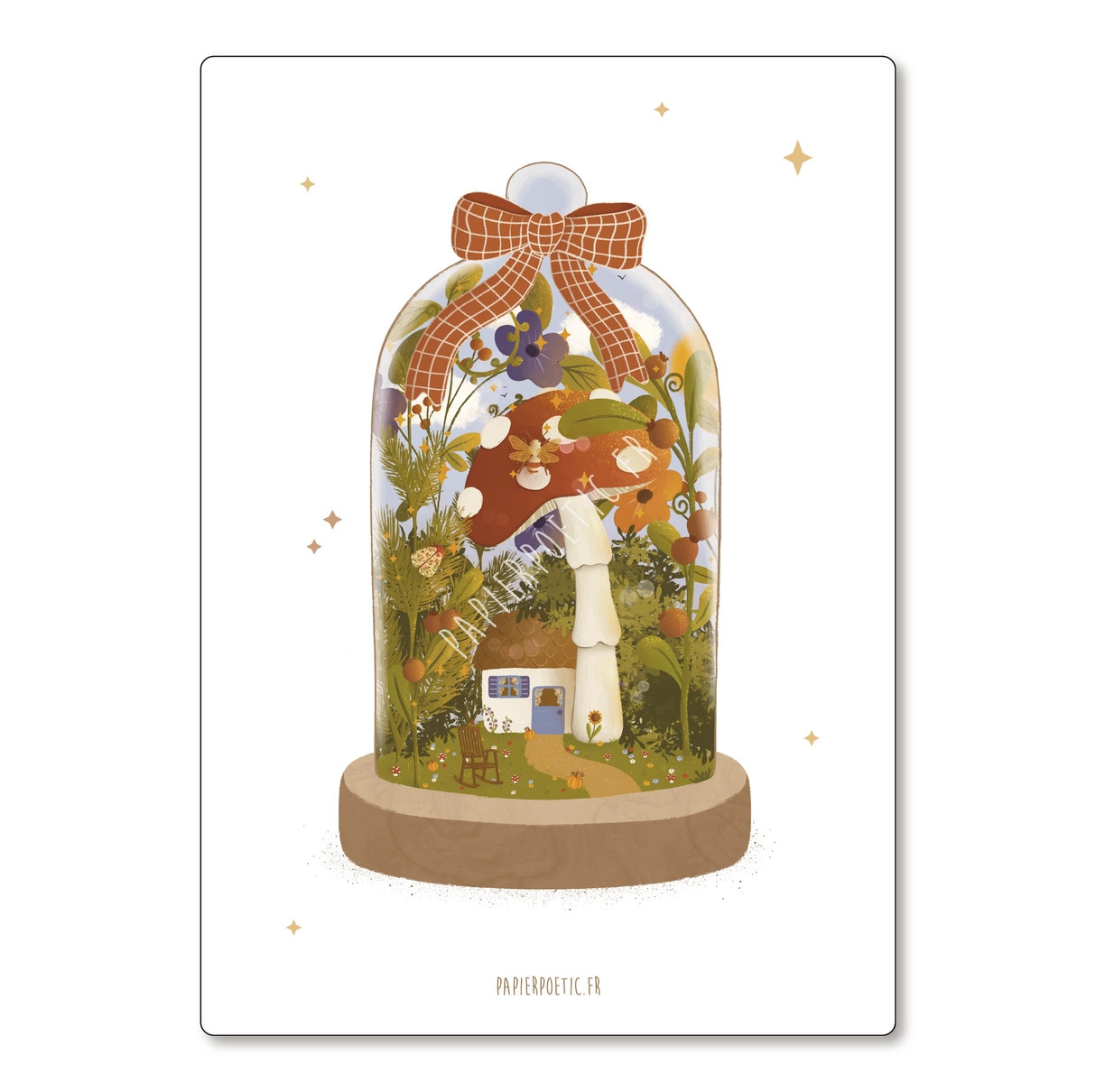 Cartolina di auguri “Campana incantata”