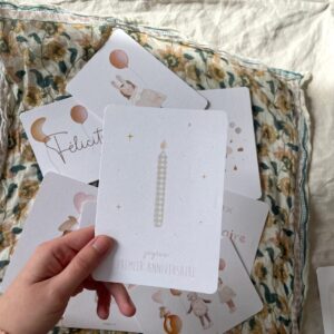 Cartolina di auguri “Primo Compleanno”