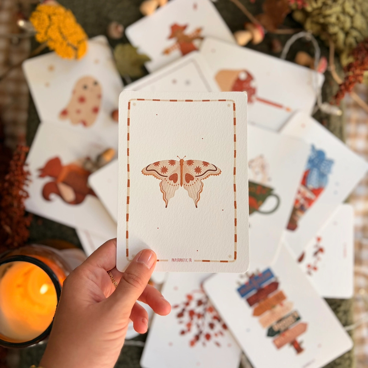 Cartolina di auguri “Farfalla”