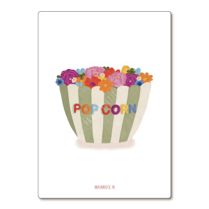 C Papier Poetic POPCORN DI FIORICARD.JPG Cartolina di auguri “Popcorn di Fiori”