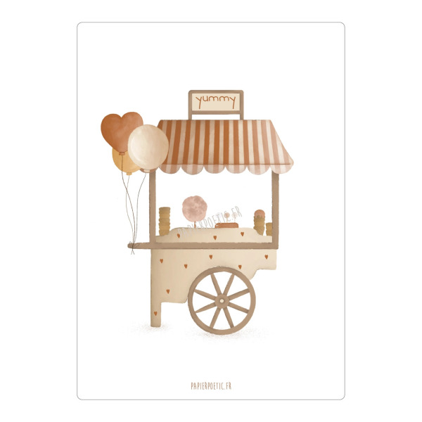Cartolina di auguri “yummy”
