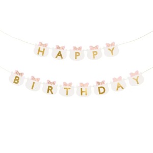 Ghirlanda Buon compleanno gatti