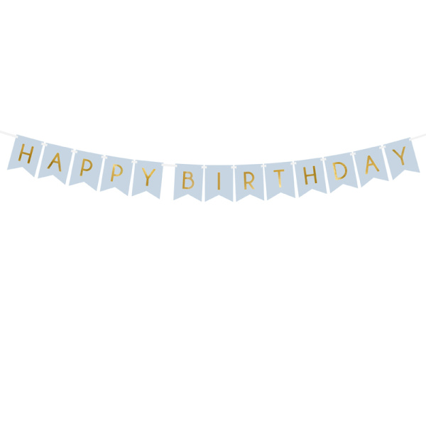 Ghirlanda Happy Birthday