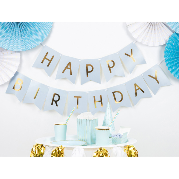 Ghirlanda Happy Birthday