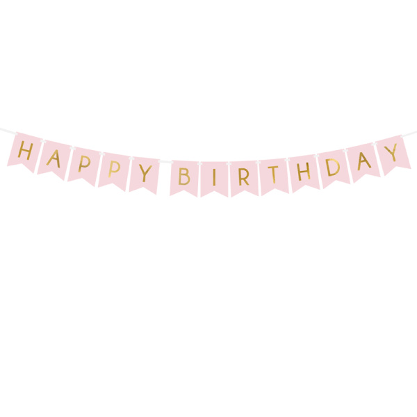 Ghirlanda Happy Birthday