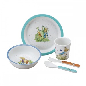 Set pappa 5 pezzi in melamina