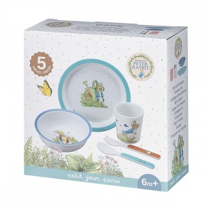 Set pappa 5 pezzi in melamina